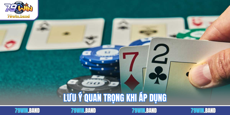 Lưu ý quan trọng khi áp dụng