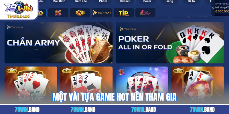Một vài tựa game hot nên tham gia